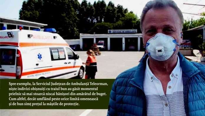 Jaf din banul public la Ambulanța Teleorman