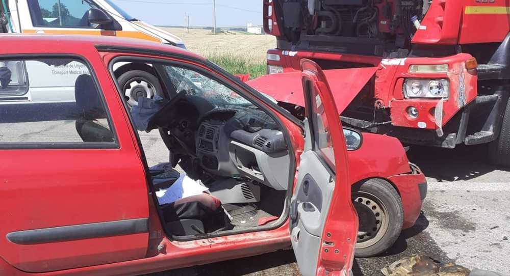 Accident rutier în Orbeasca de Jos - 