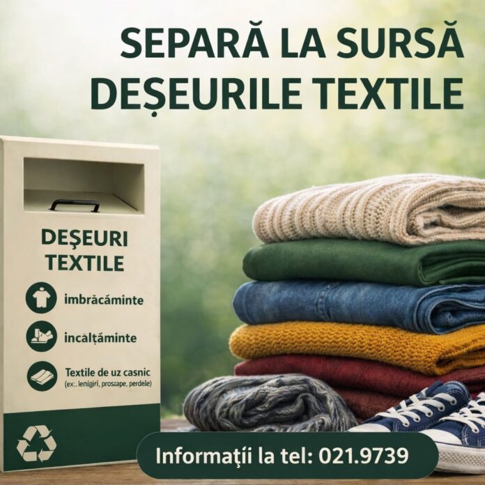 colectare a deșeurilor textile