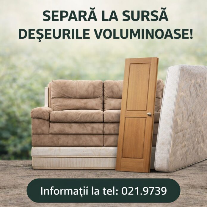 colectare a deșeurilor voluminoase