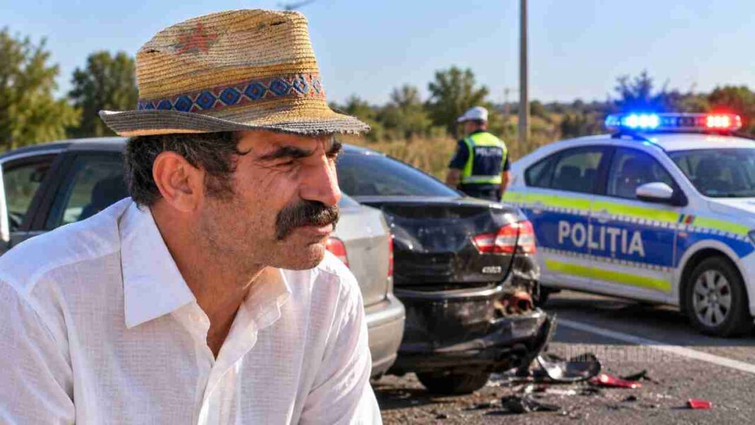 Toma Cuzin, „Firicel” din Las Fierbinți, reținut după un accident rutier în Teleorman
