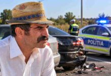 Toma Cuzin, „Firicel” din Las Fierbinți, reținut după un accident rutier în Teleorman